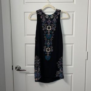 Floral Mini Shift Dress